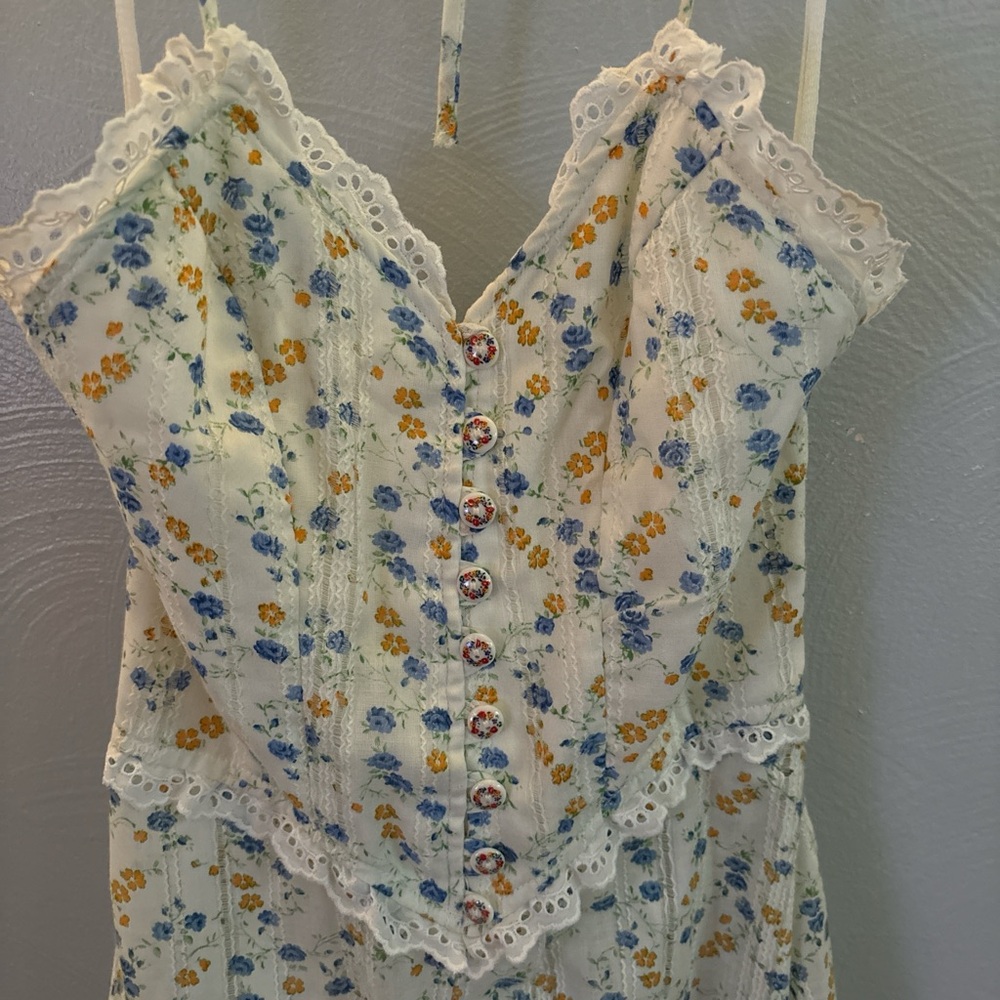 Vintage maxi dress